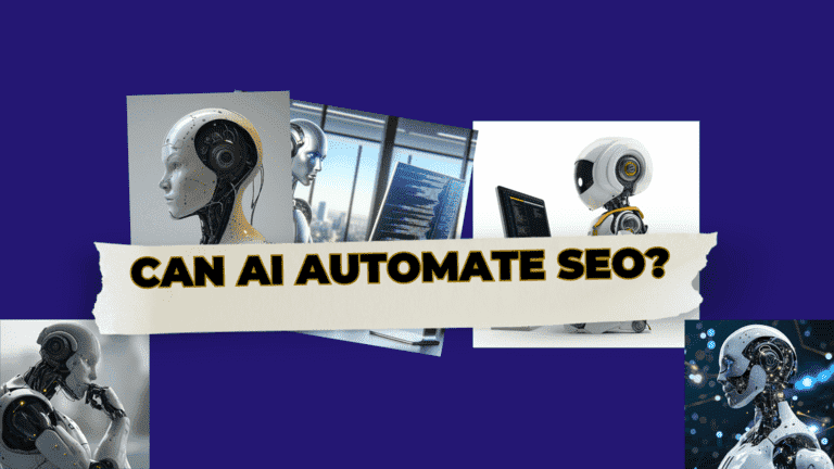 Can AI automate SEO? Banner