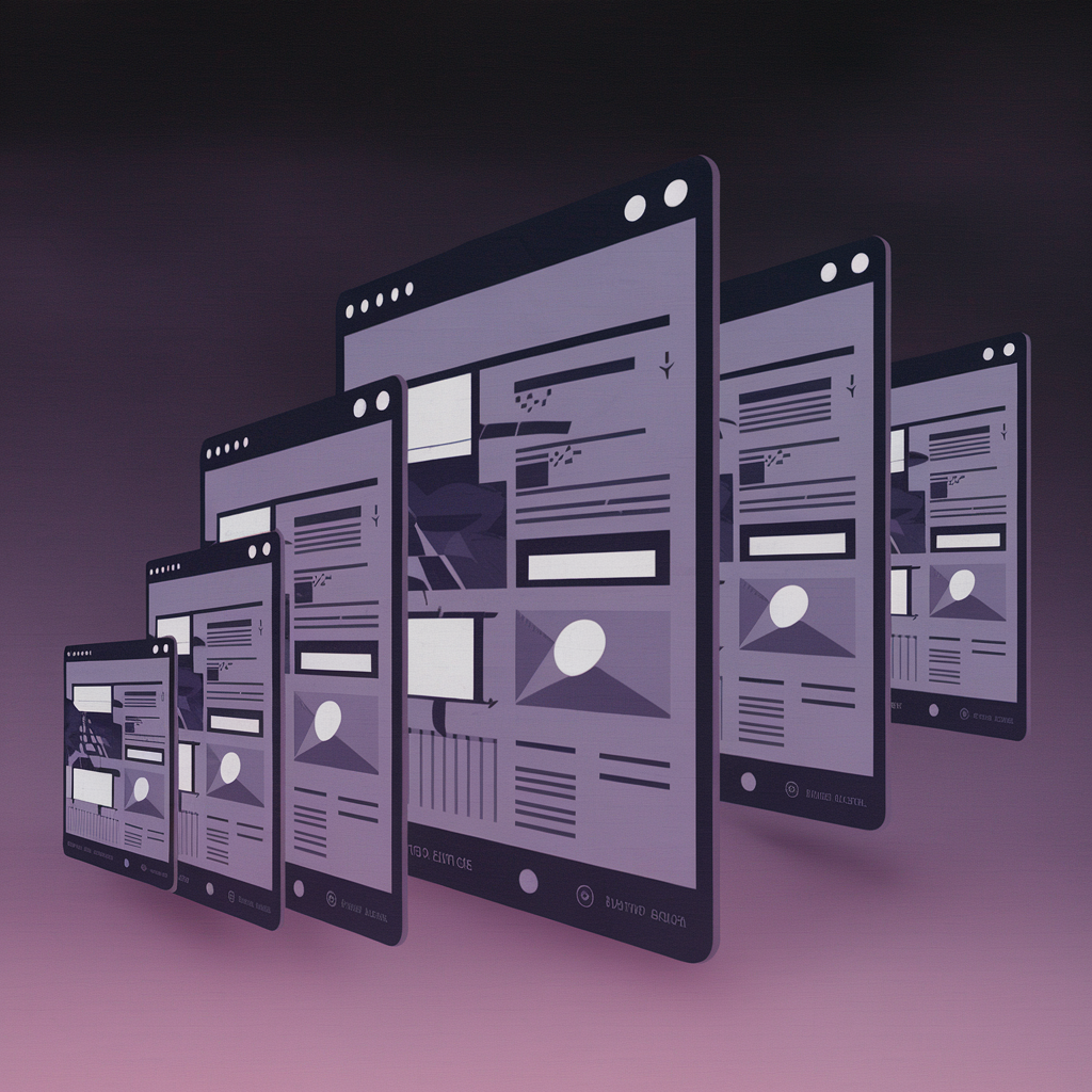 AI optimizing content for a mobile website in real-time