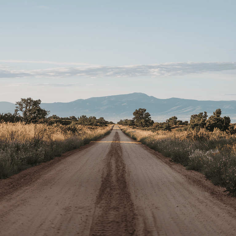 A road leading to the future, symbolizing progress and next steps.