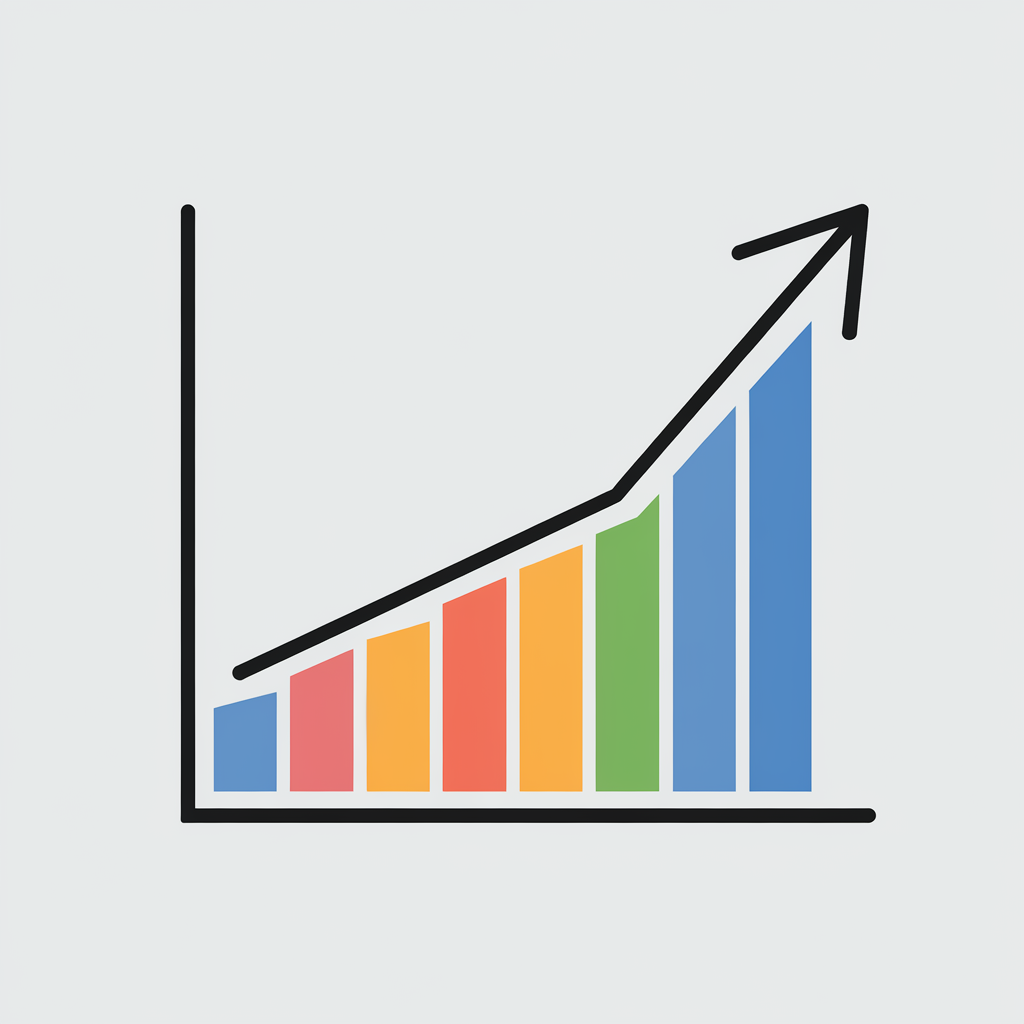 Graph showing seasonal trends in SEO performance