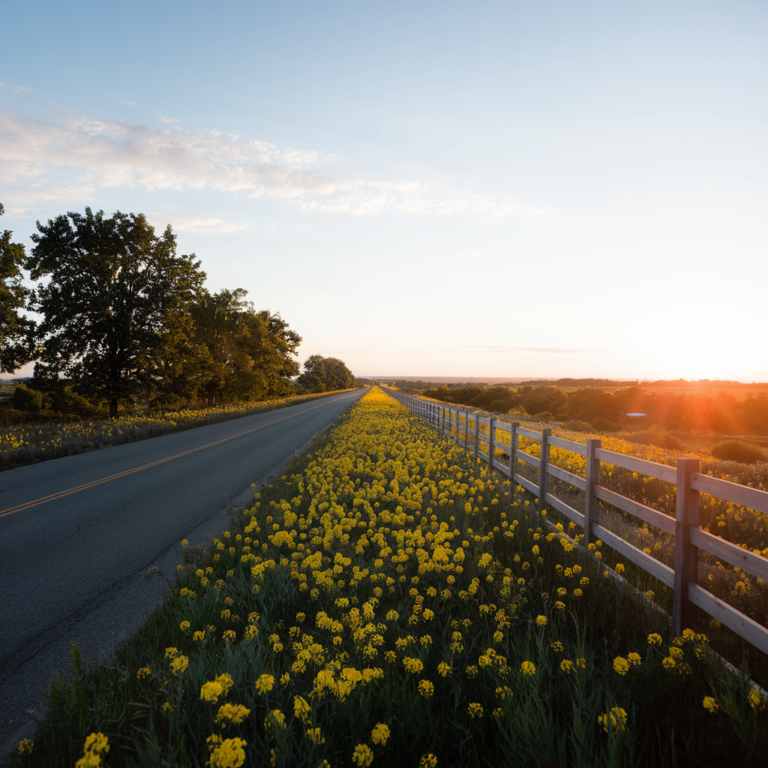 A road leading to the horizon, symbolizing the ongoing journey of Brand SERP optimization and future growth.