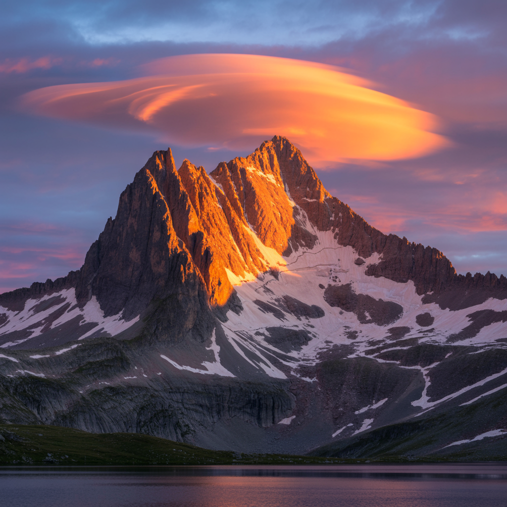Sunrise illuminating a mountain peak, representing new opportunities and clarity