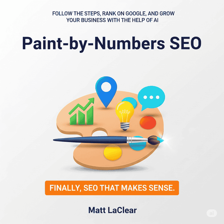 Paint-by-Numbers SEO Book Cover